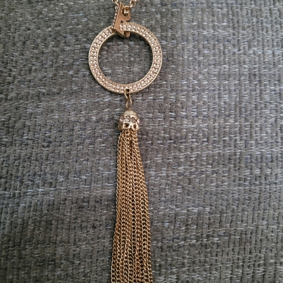 Papparazzi Gold Tassel Necklace - Picture 1 of 3